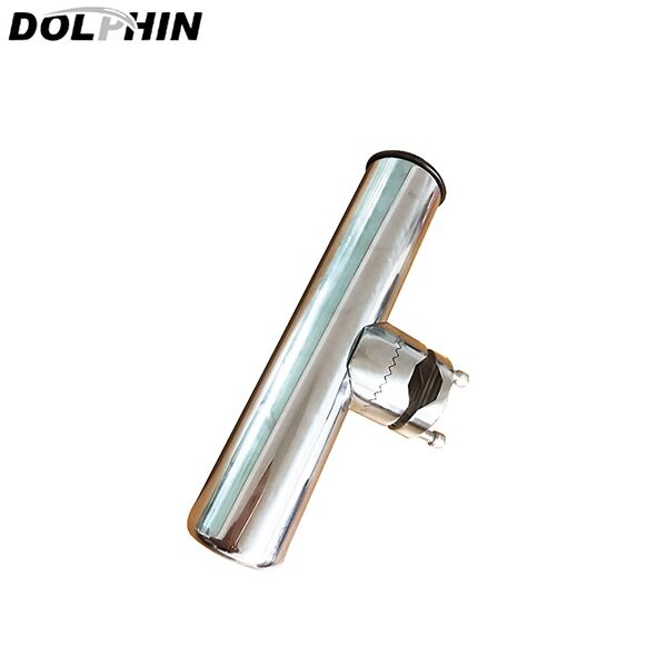Dolphin 1in - 1 1/4in adjustable stainless rod holder 