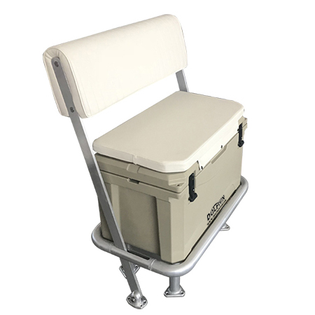 Dolphin 85QT (80L) fishing cooler & leaning post (OUT OF STOCK