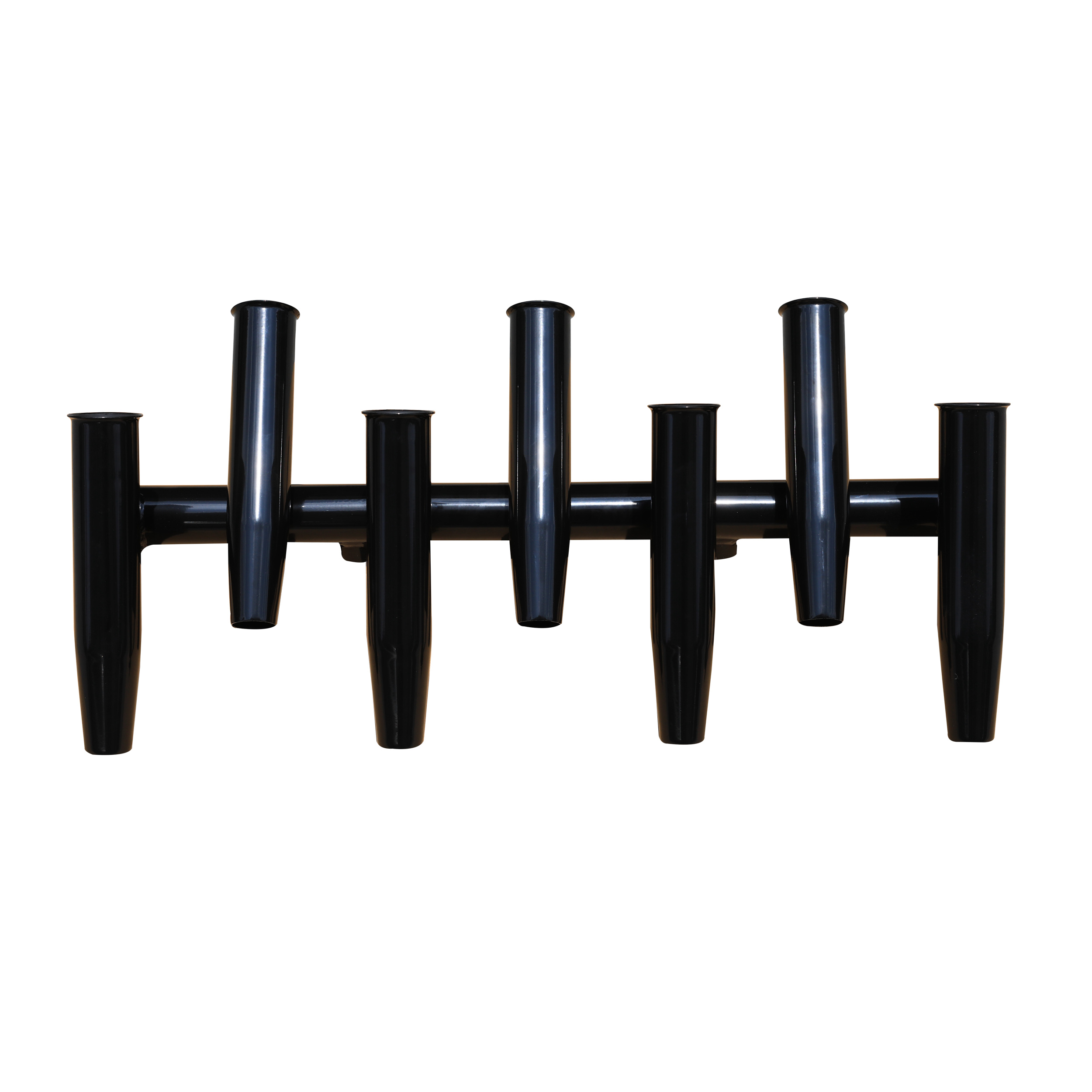 Dolphin 7 Rod Rocket Launcher, glossy black
