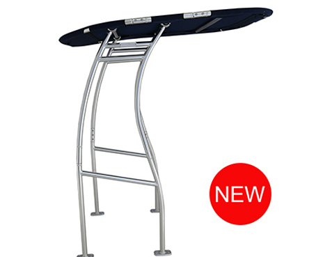 Dolphin Pro+ 2024V Heavy Duty T Top W/ 75in Long black canopy - For Small To Medium Size Boat